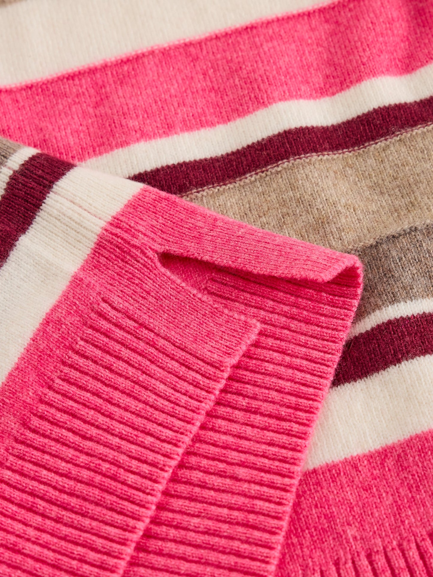 Sansa V Neck Stripe Jumper