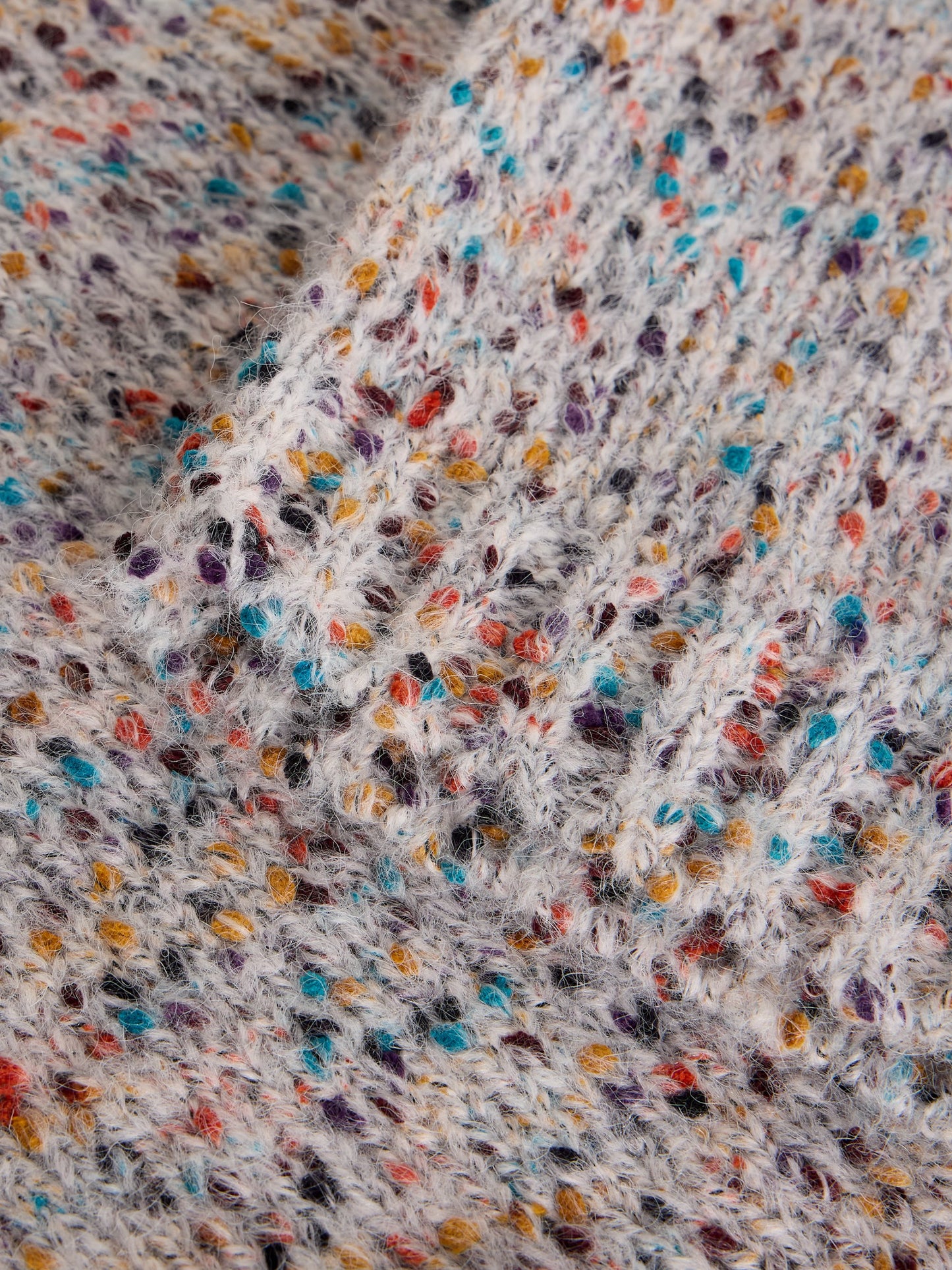 Texture V Neck Jumper