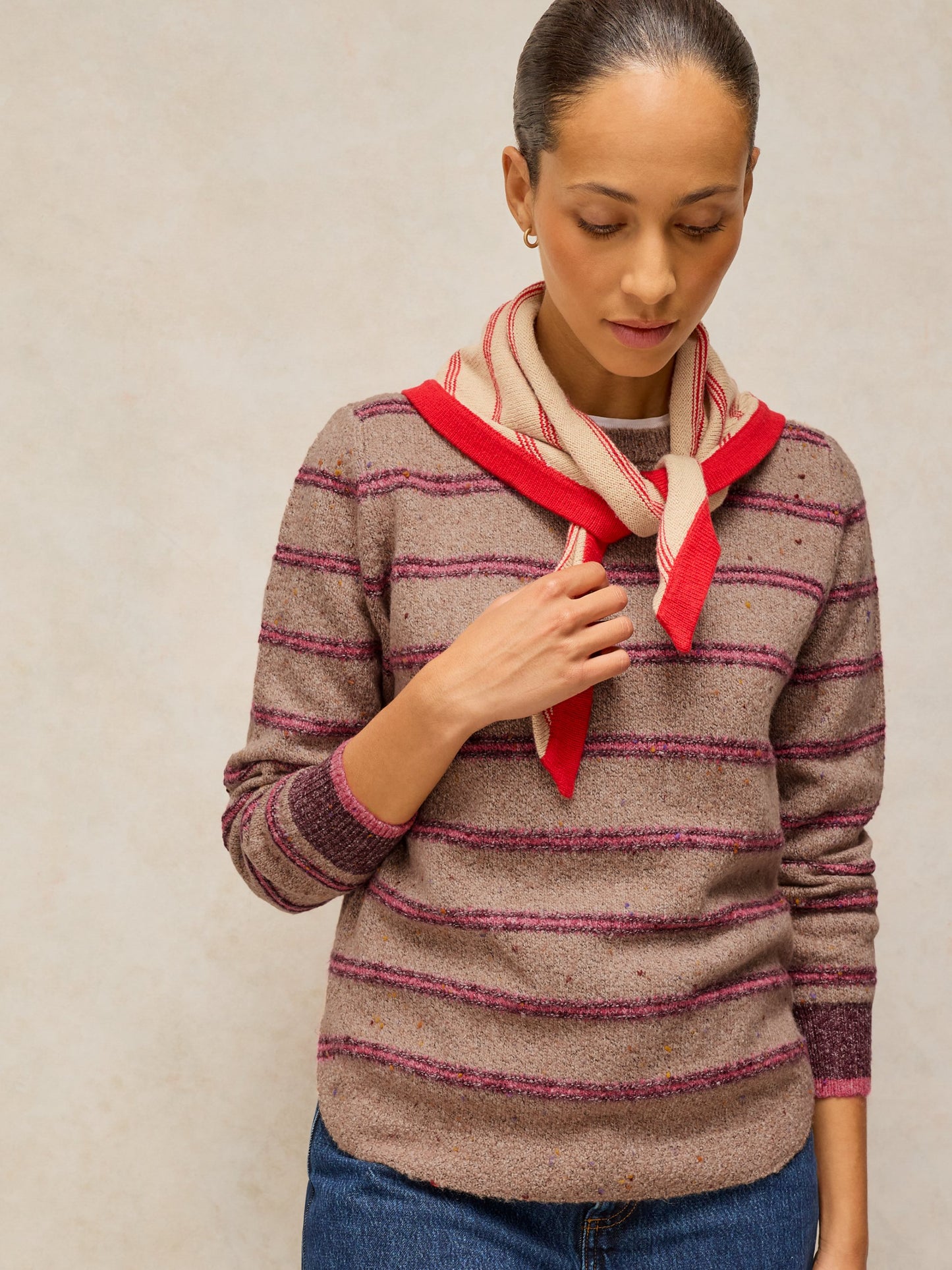 Talia Nep Stripe Jumper