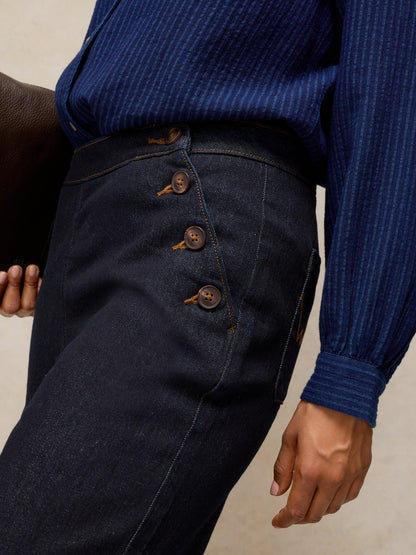 Reese Button Detail Jean