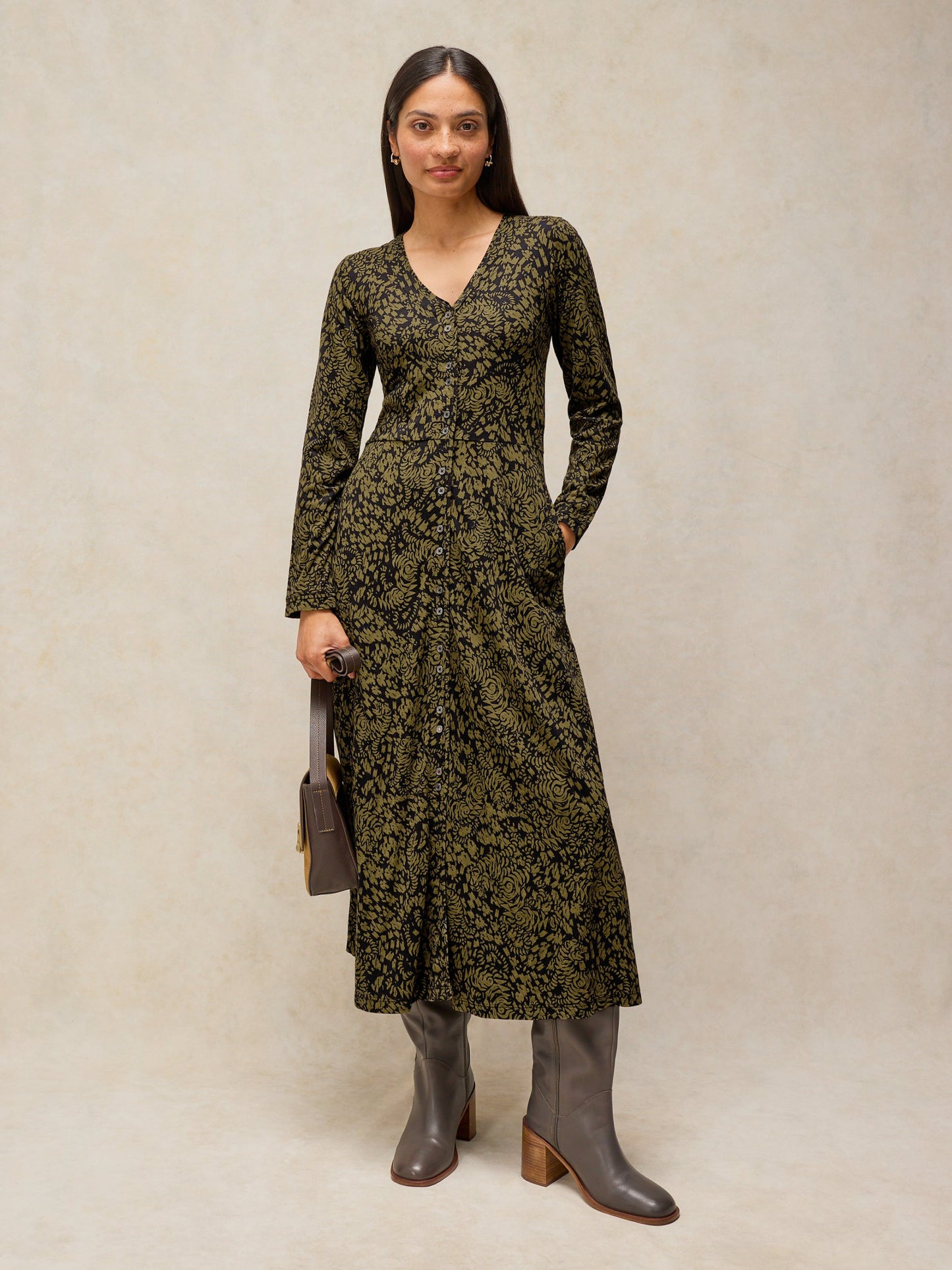 Reese Button Through Dress