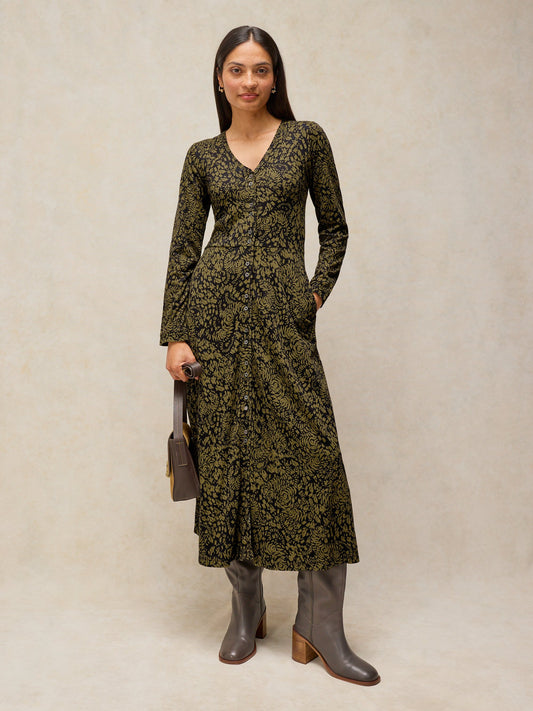 Reese Button Through Dress