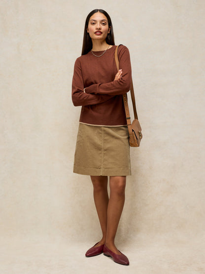 Tia Cord Skirt