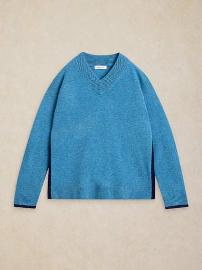 Cashmere V Neck Jumper