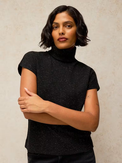 Lola Sparkle Roll Neck