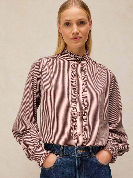 Frill Neck Shirt