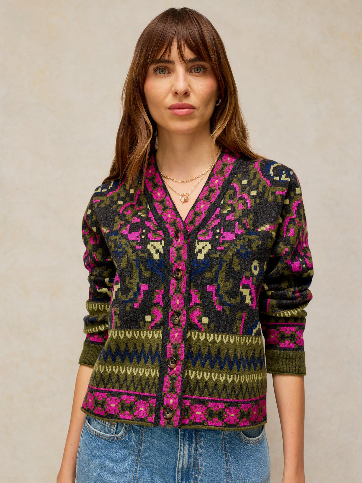 Celestial Jacquard Cardi