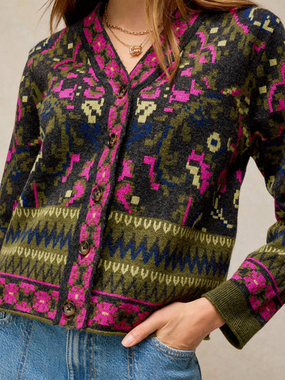 Celestial Jacquard Cardi
