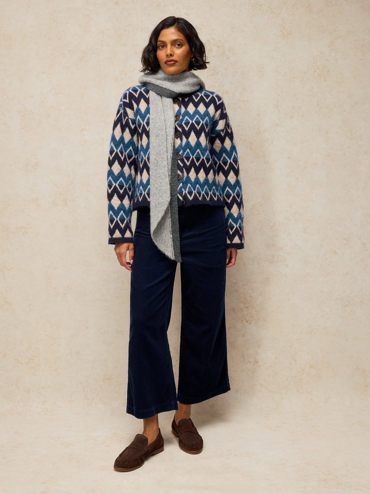 Margot Fairisle Cardi