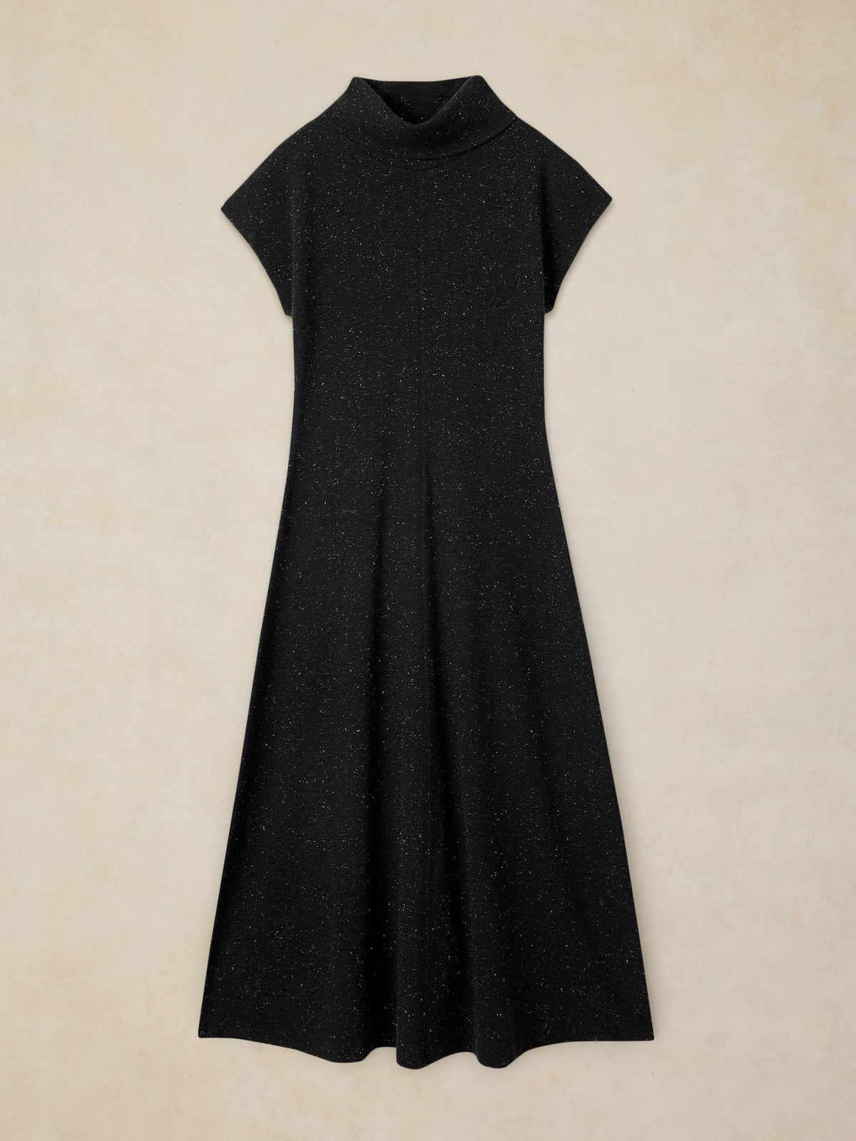 Ruby Roll Neck Sparkle Dress