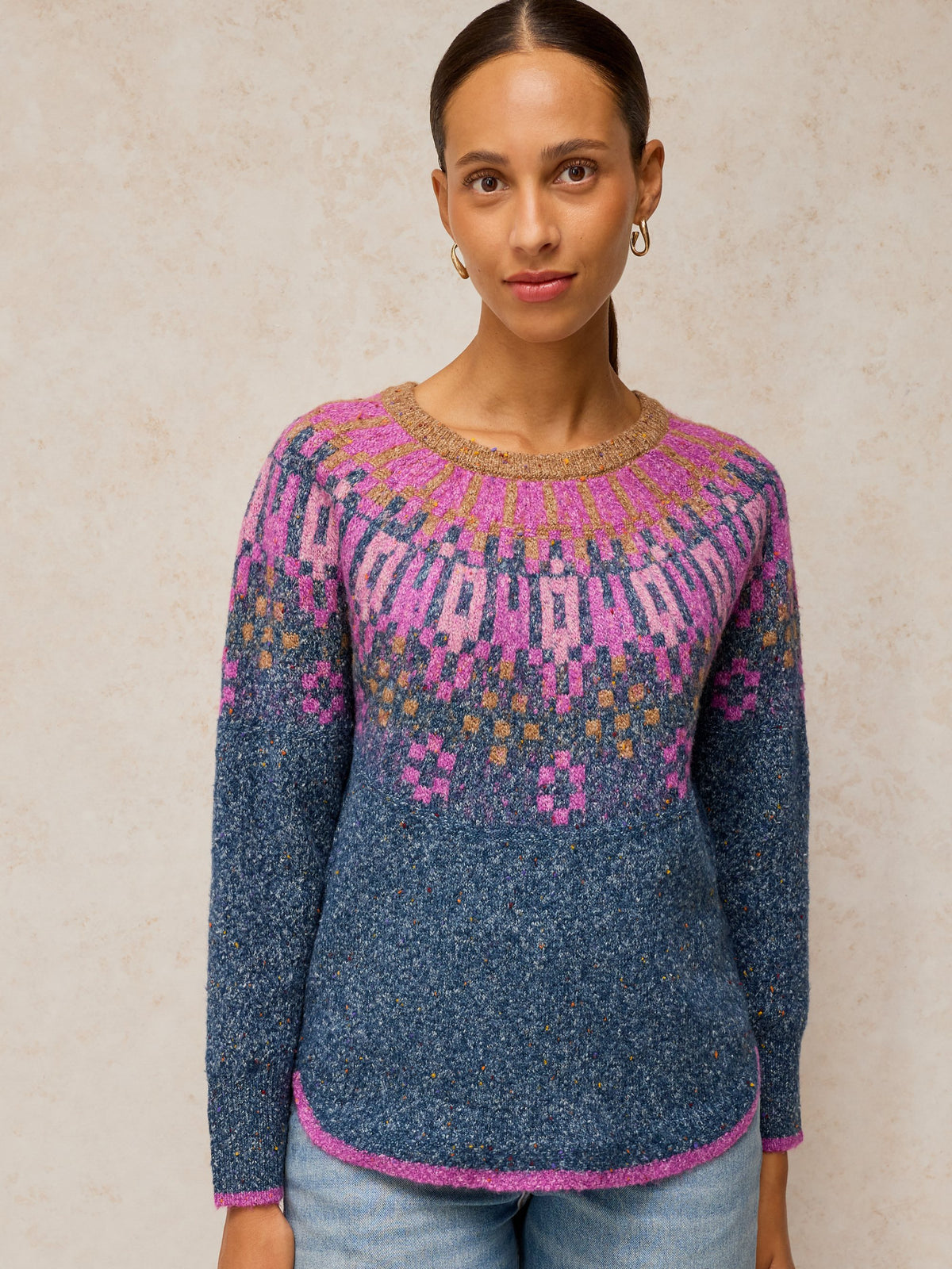 Talia Fairisle Jumper