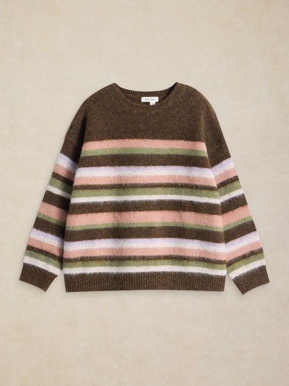 Blurred Stripe Jumper