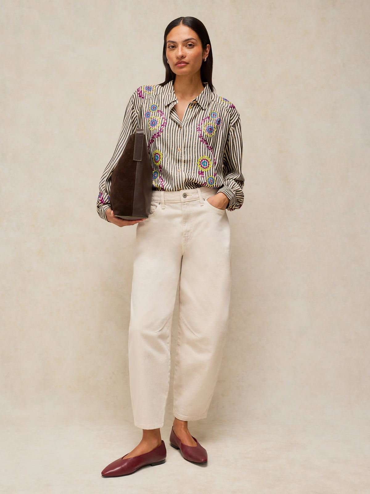 Lena Embroidered Shirt