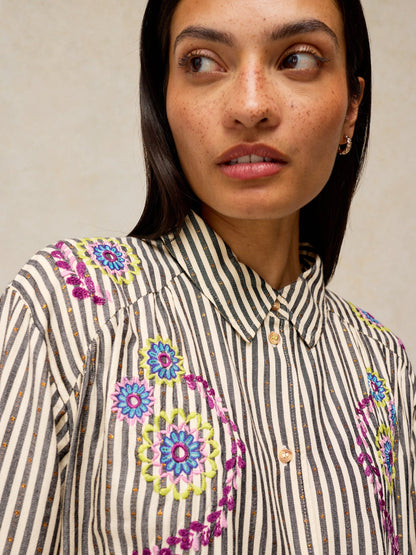 Lena Embroidered Shirt