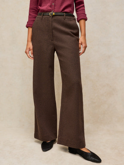 Belle Tweedy Wide Leg Trouser