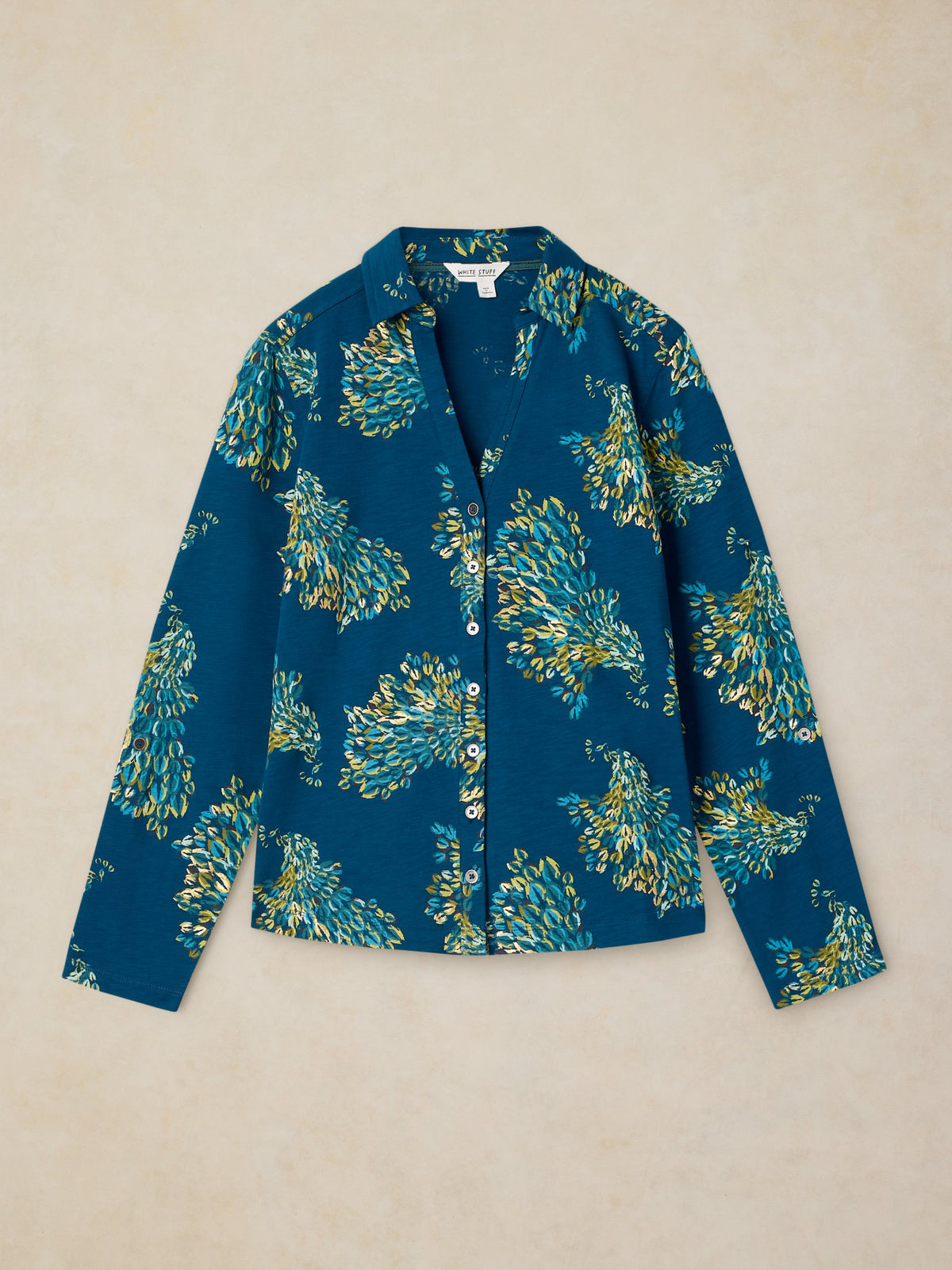 Annie Jersey Foil Shirt