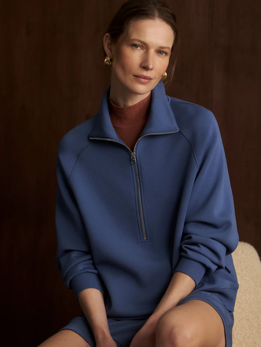 Selene Half Zip Sweat