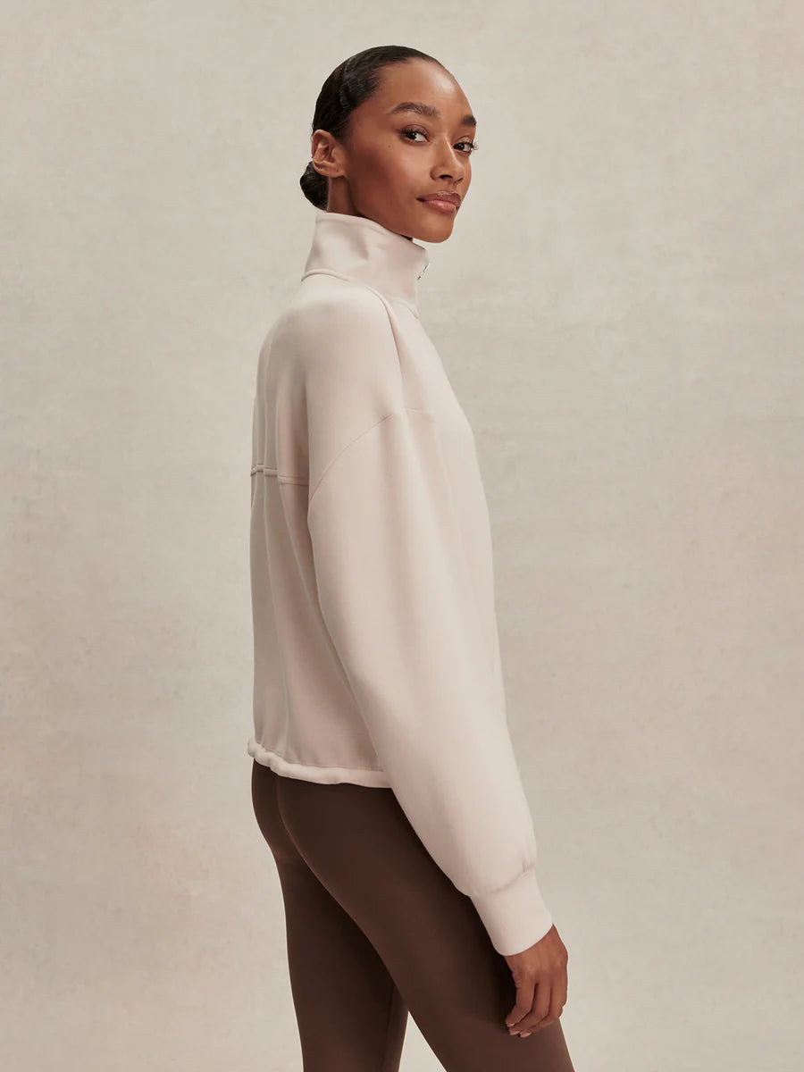 Sian Cropped Half Zip Midlayer