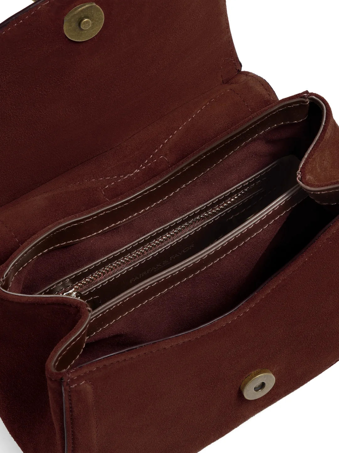 Langham Messenger Bag Suede - Port