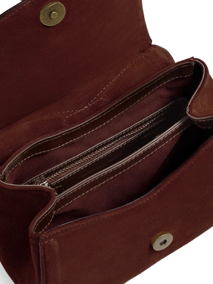 Langham Messenger Bag Suede - Port