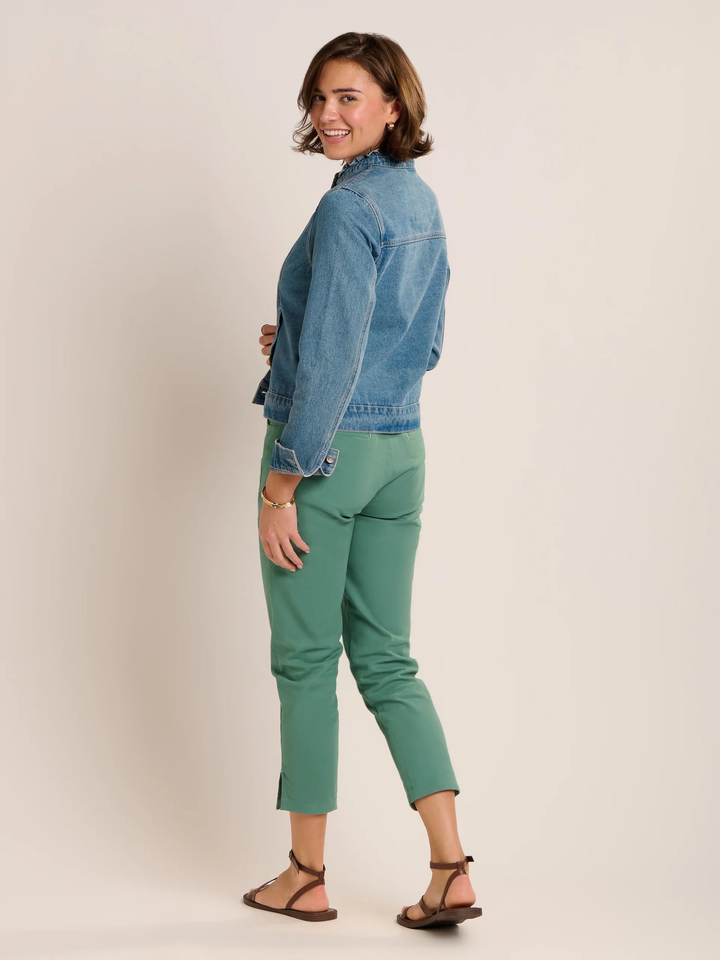 Ruffle Neck Jacket