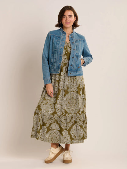 Ruffle Neck Jacket