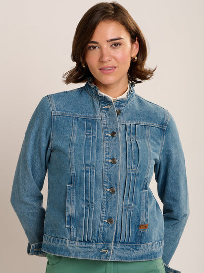 Ruffle Neck Jacket