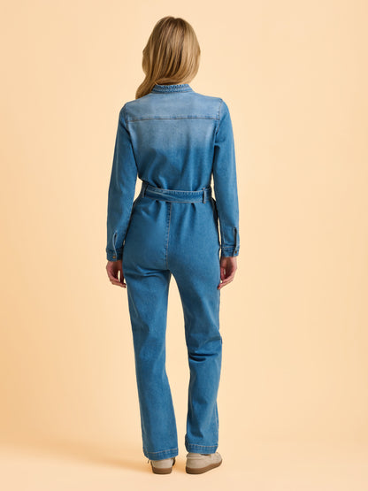 Billie Denim Jumpsuit
