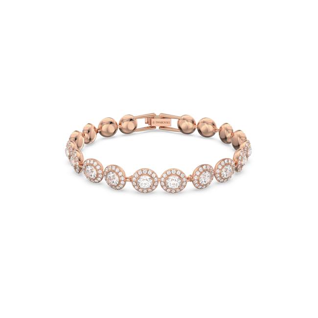 Rose Gold and Crystal Angelic Bracelet