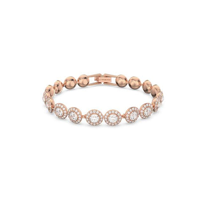 Rose Gold and Crystal Angelic Bracelet