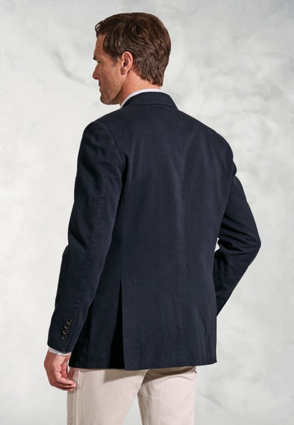 Regular Fit Hemsworth Washed Cotton Linen Jacket