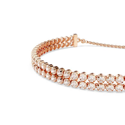 Matrix Tennis Bracelet Rose Gold