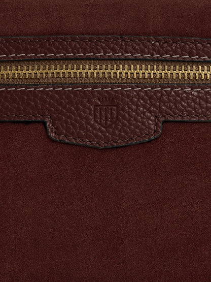 Fulham Cross Body Bag Suede - Port
