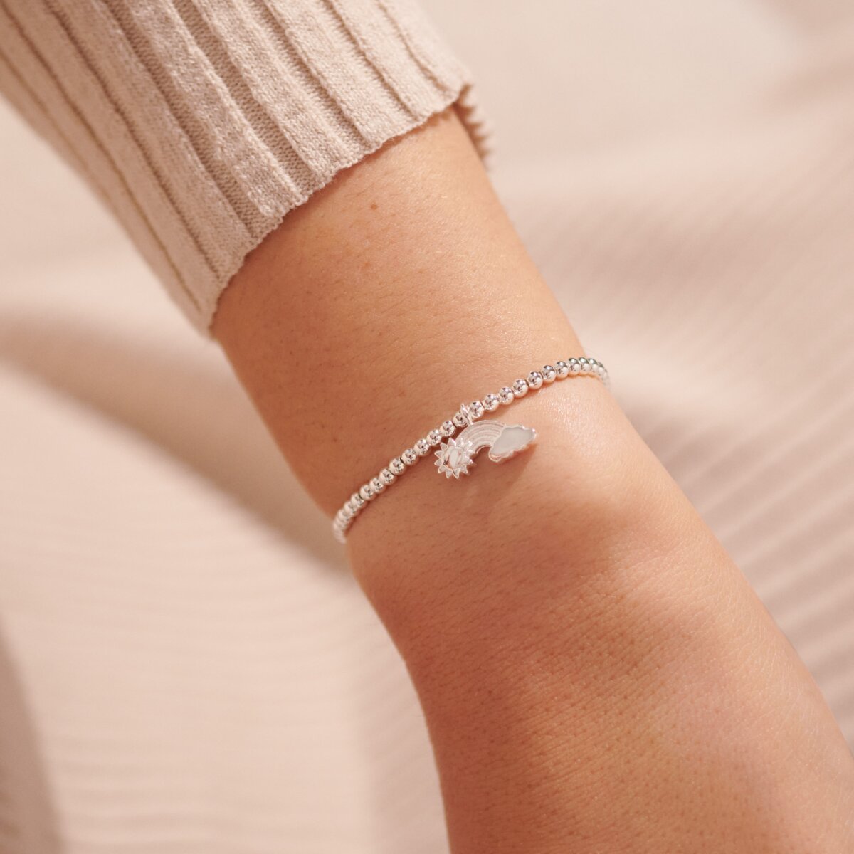 A LITTLE  WHATEVER THE WEATHER WE'LL GET THROUGH IT TOGETHER BRACELET