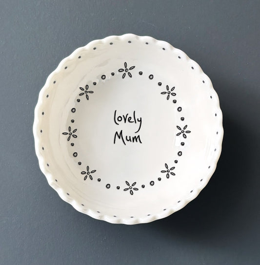 Small Scallop Bowl - Lovely Mum