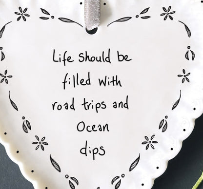 Scallop Heart - Life FiIled Road Trips