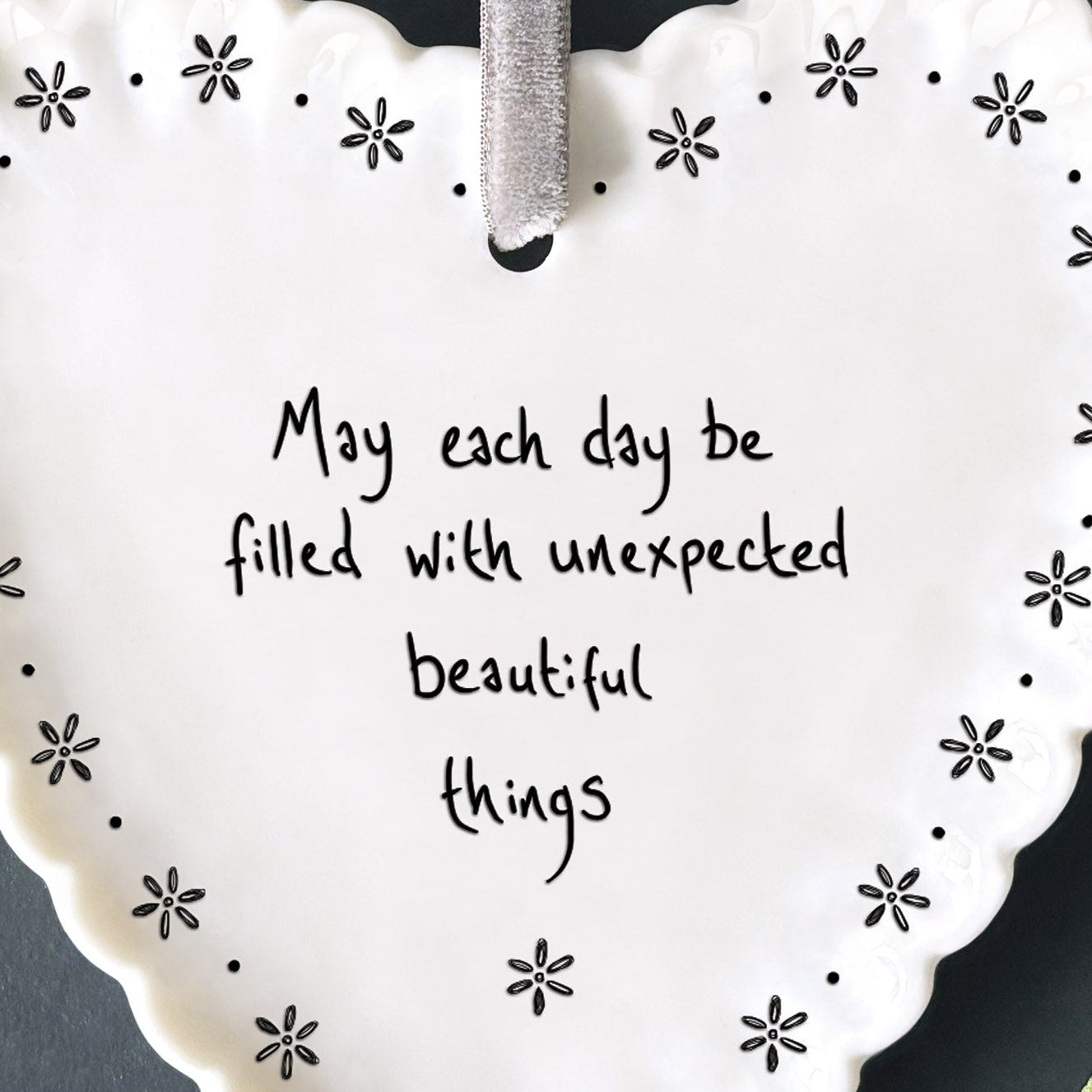 Scallop Heart - Each Day Filled With Beautiful Things