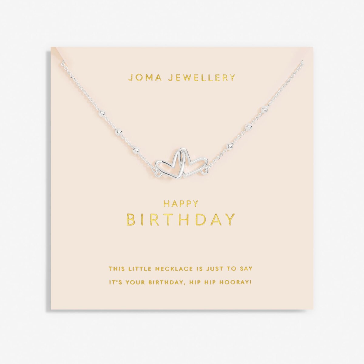 FOREVER YOURS NECKLACE HAPPY BIRTHDAY