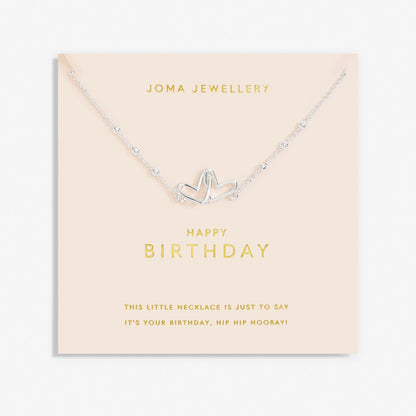 FOREVER YOURS NECKLACE HAPPY BIRTHDAY
