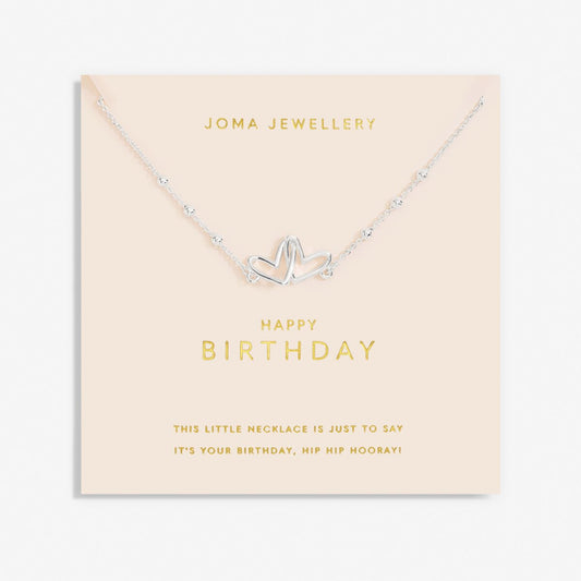FOREVER YOURS NECKLACE HAPPY BIRTHDAY