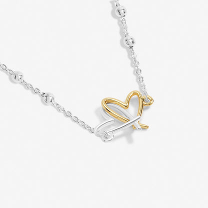 FOREVER YOURS NECKLACE LOTS OF LOVE