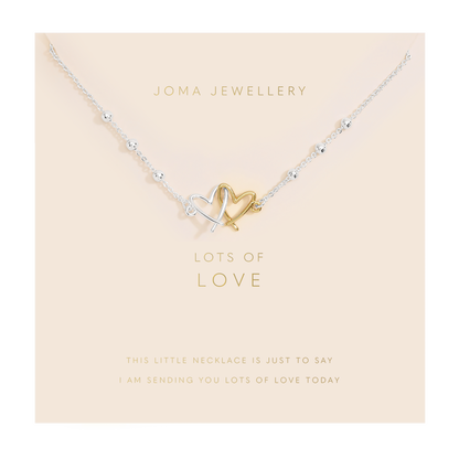 FOREVER YOURS NECKLACE LOTS OF LOVE