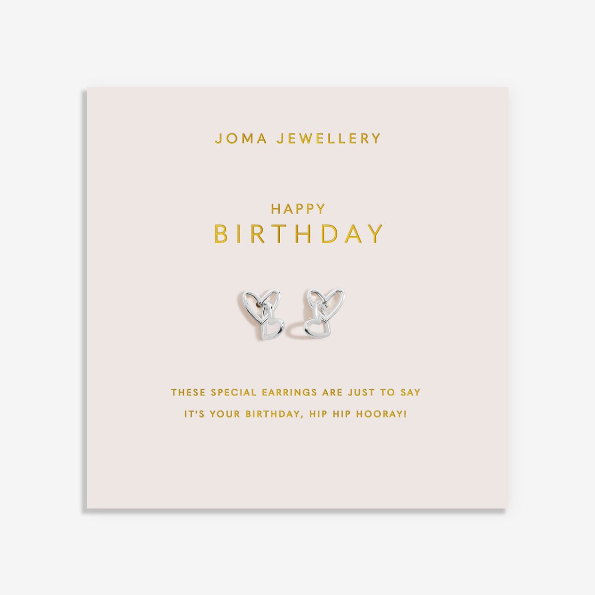 FOREVER YOURS EARRINGS HAPPY BIRTHDAY