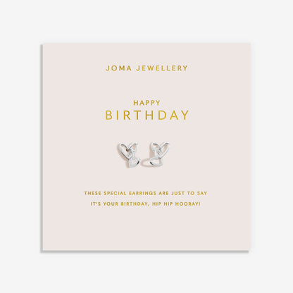 FOREVER YOURS EARRINGS HAPPY BIRTHDAY