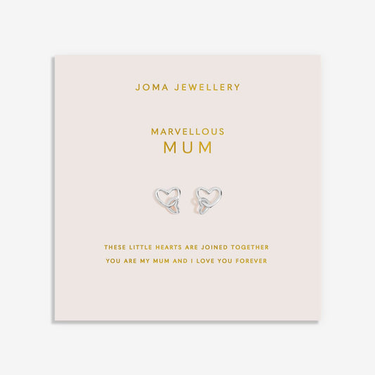 FOREVER YOURS EARRINGS MARVELLOUS MUM