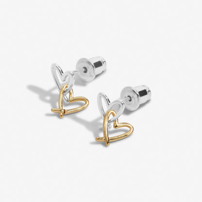 FOREVER YOURS EARRINGS LOTS OF LOVE