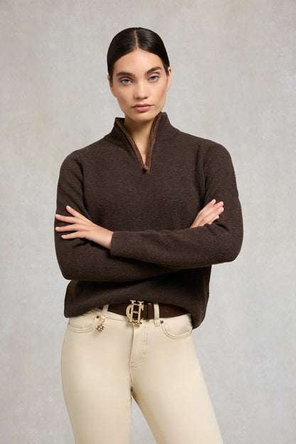 Country Quarter Zip Knit