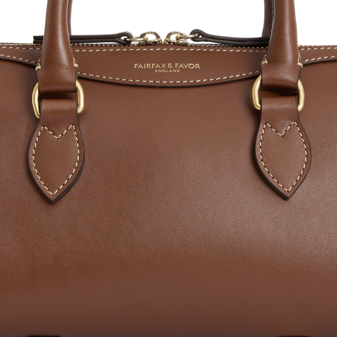 Mini Kew Top Handle Bag Leather