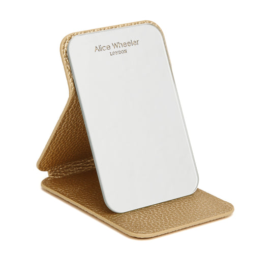 Gold - Mini Folding Mirror