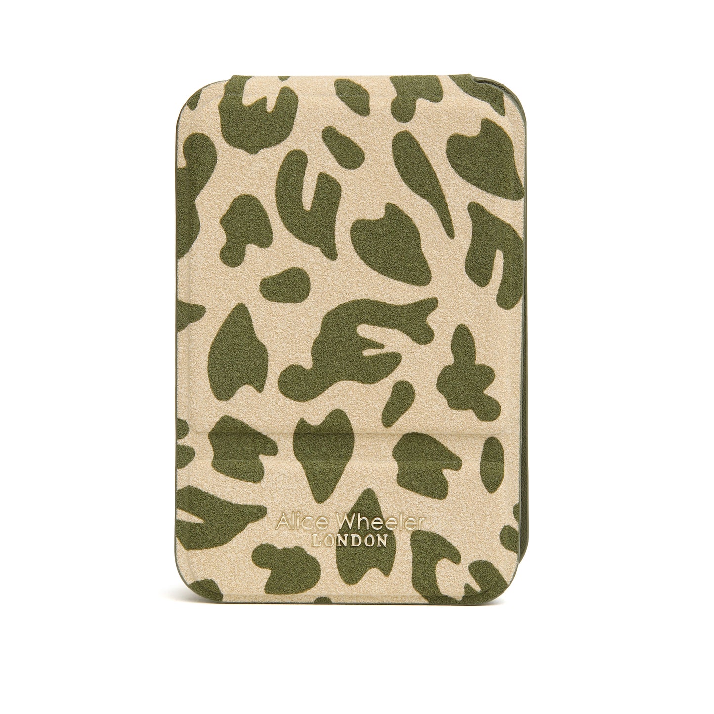 Olive Leopard - Mini Folding Mirror